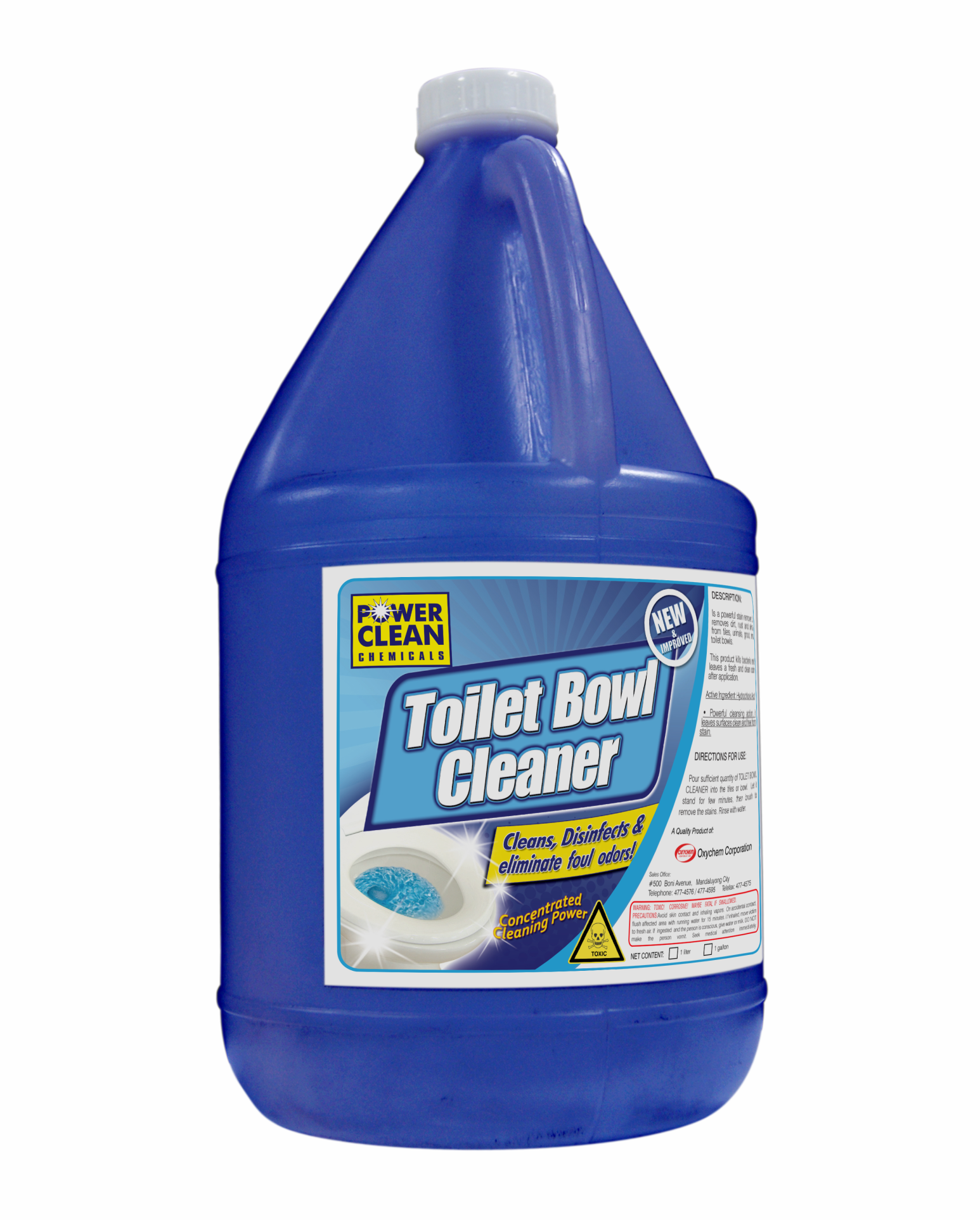 Toilet Bowl Cleaner Commercial Grade 1 Quart